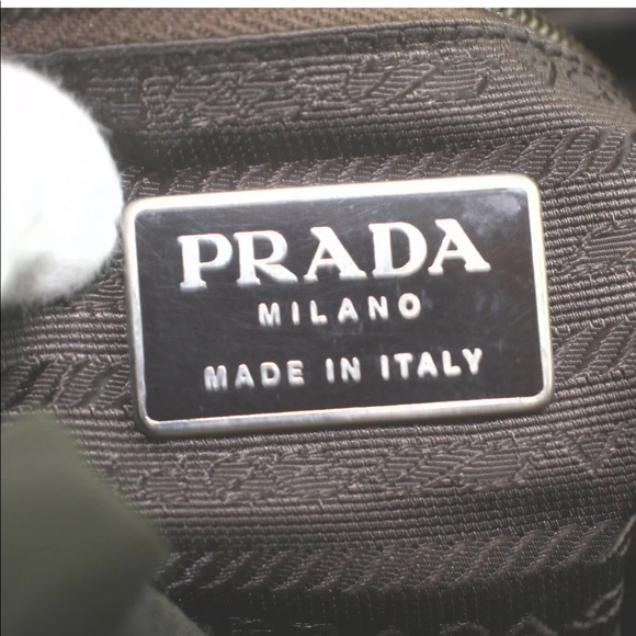 Prada Back Pack Olive Nylon 839637 - Picture 8 of 16